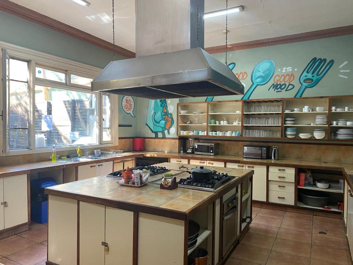 La Casa Roja Hostel Santiago Ngoại thất bức ảnh