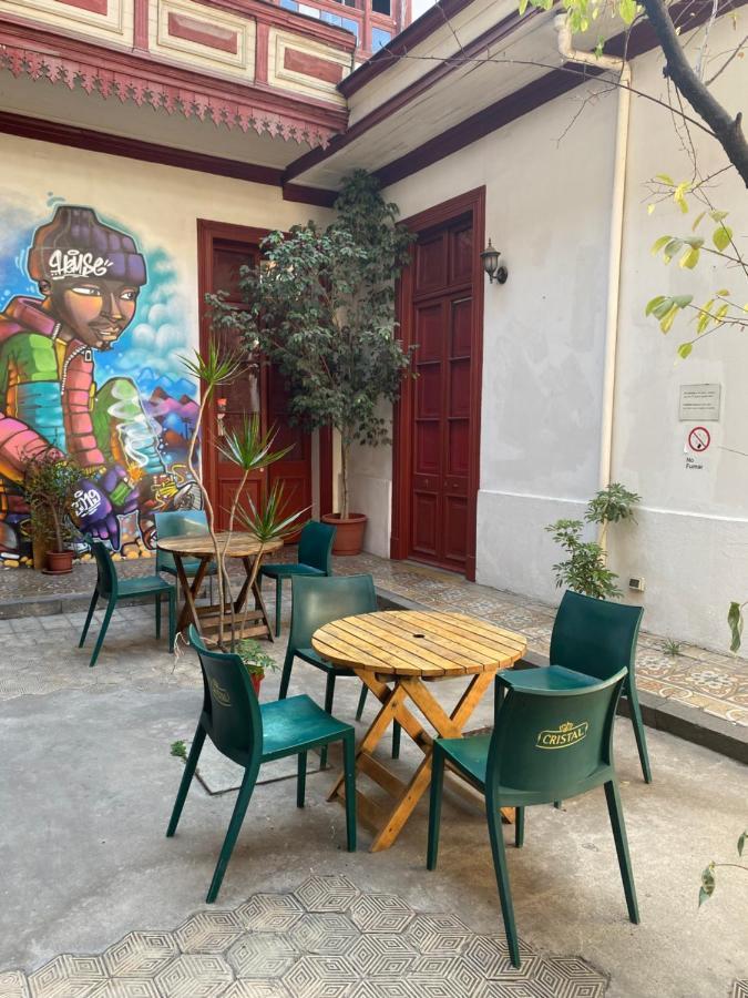 La Casa Roja Hostel Santiago Ngoại thất bức ảnh