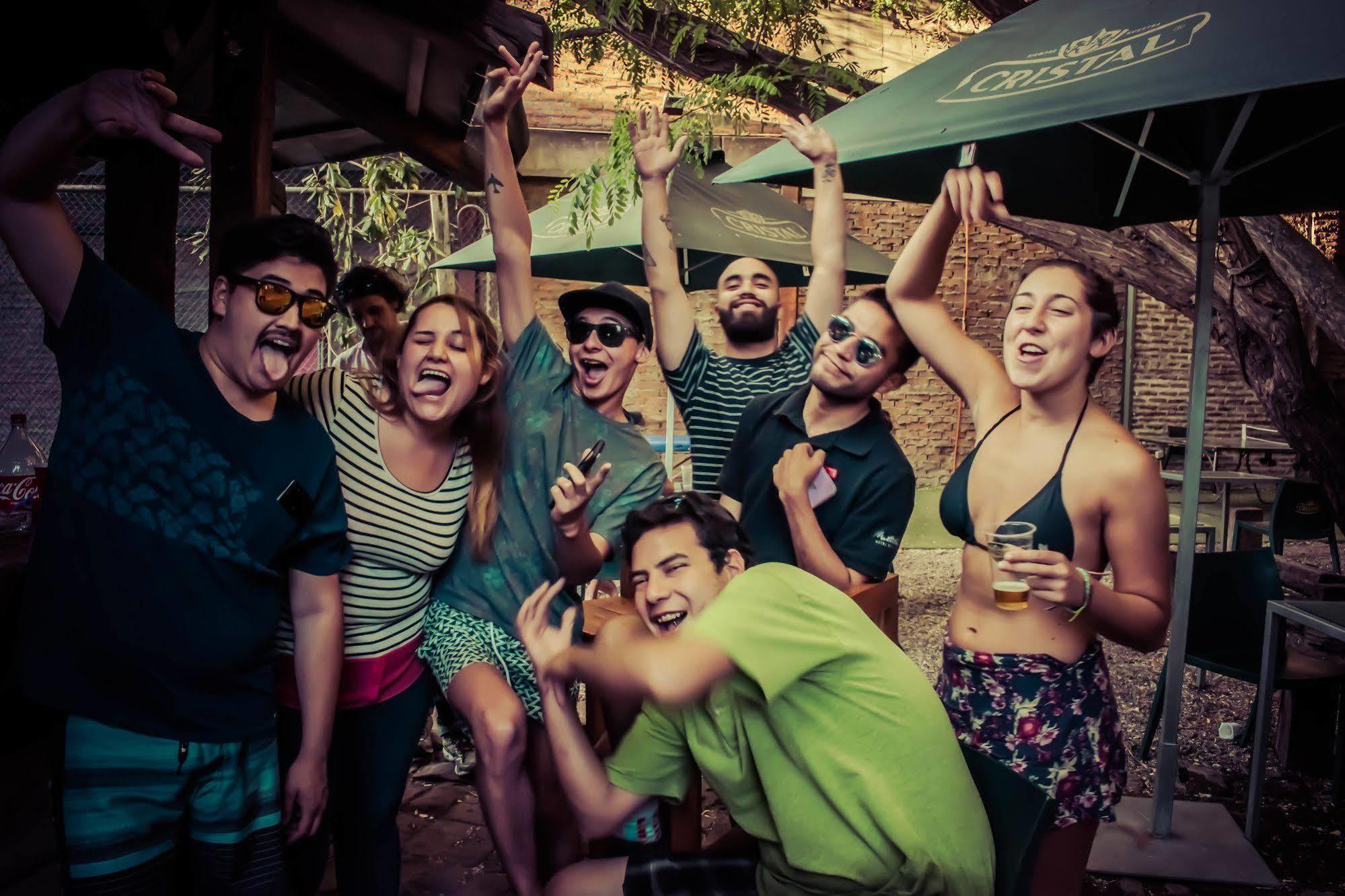 La Casa Roja Hostel Santiago Ngoại thất bức ảnh